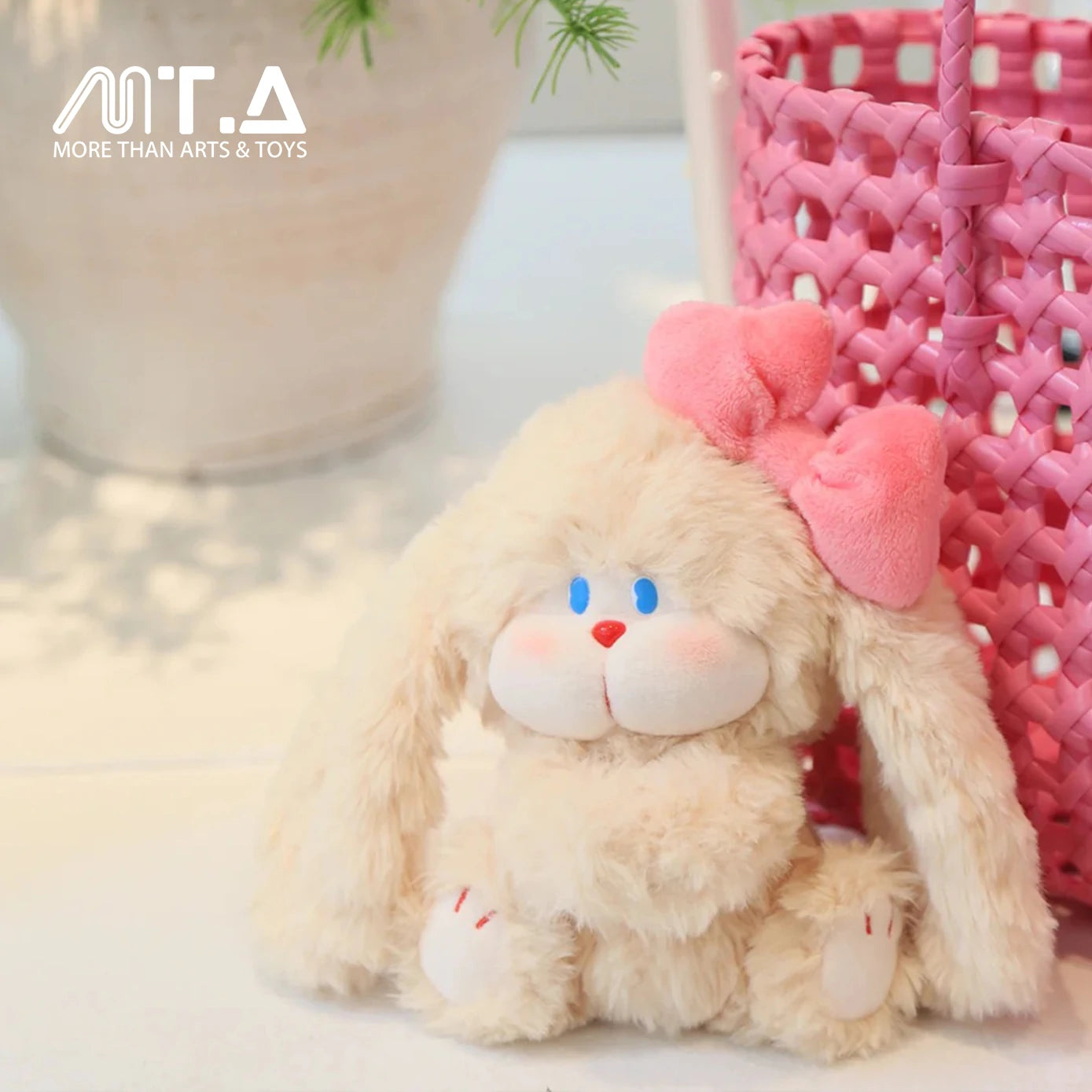 Barnaby Bunny Plush Charm Gift Set