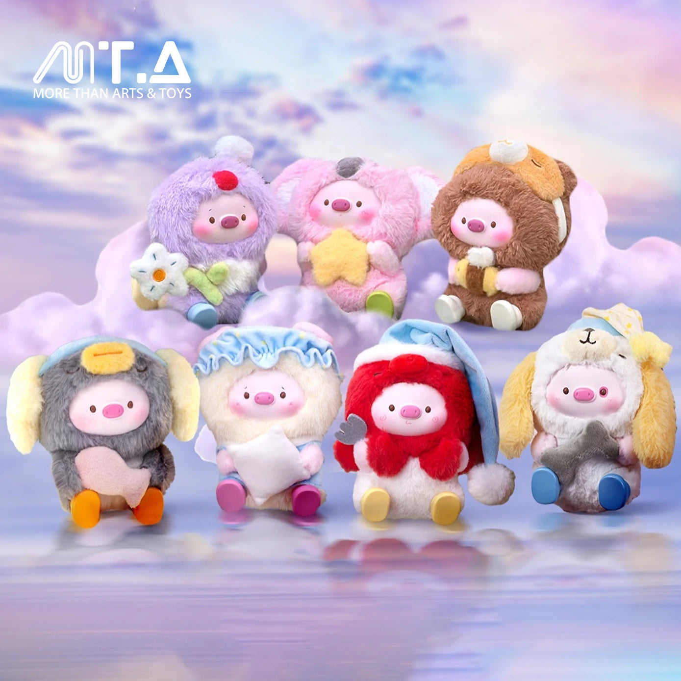 GeeGeePig Pajamas Lullabies Series Plush Blind Box