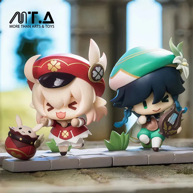 Genshin Impact Mondstadt Character Battlefield Hero Blind Box Figurine