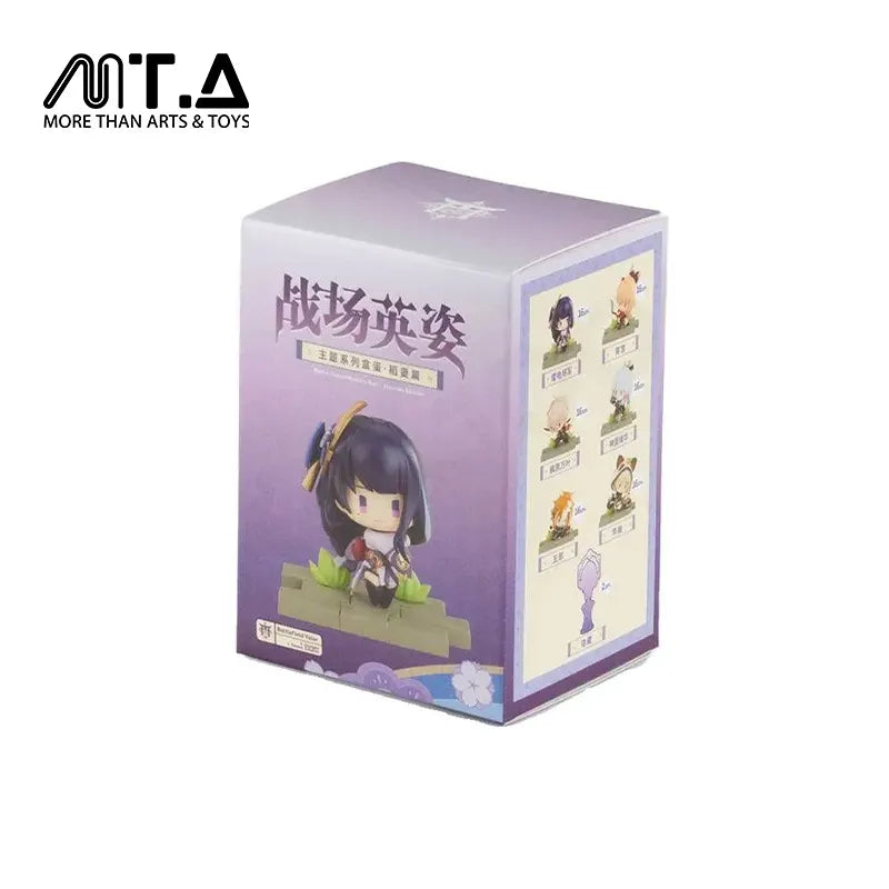 Genshin Impact Inazuma Character Battlefield Hero Blind Box Figure