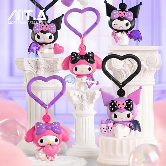 Kuromi & My Melody Trainee Cupid Series Cute Movable Toy Blind Box