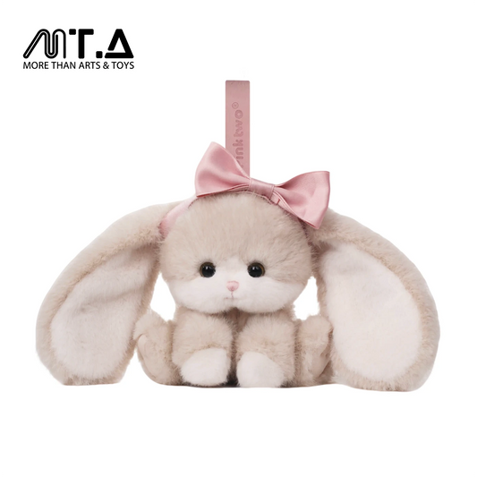 Nini Bunny Plush Pendant – Bow-Tied Top-Knot or Floppy Ears