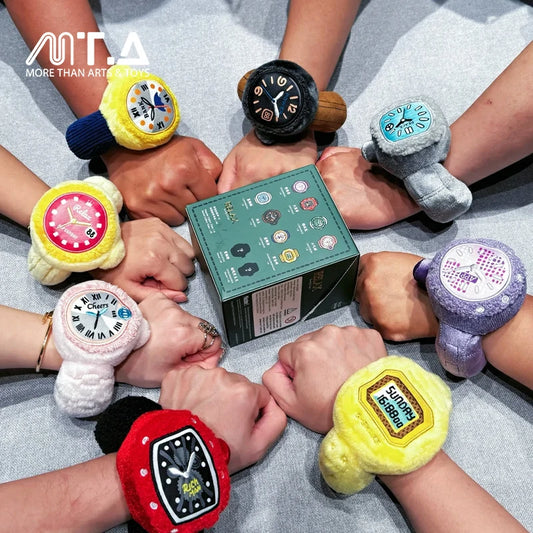 POP SUNDAY & Relax Watch Plush Pendant Blind Box