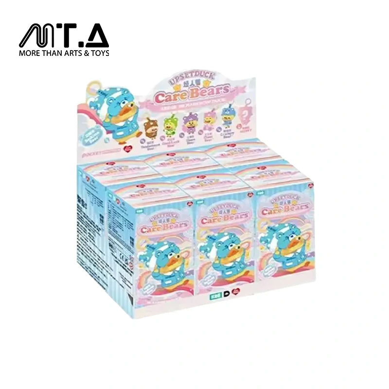 Care Bears x UpsetDuck Be Rainbow Duck Plush Keychain Blindbox