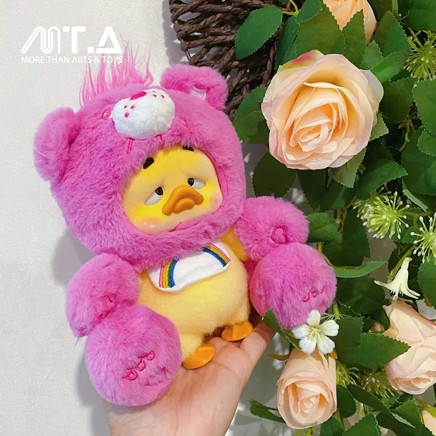 Upsetduck - Care Bears x Upsetduck Hug Myself Duck Plush Charm