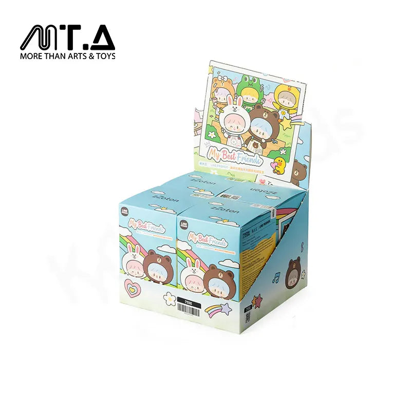 zZoton x LINE FRIENDS - My BestFriends Series Plush Blind Box