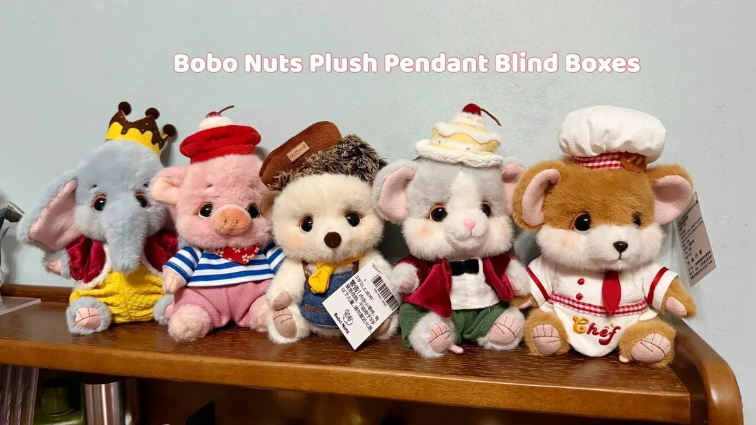 Discover the Charm of Bobo Nuts: 4 Plush Pendant Blind Boxes You’ll Love to Collect