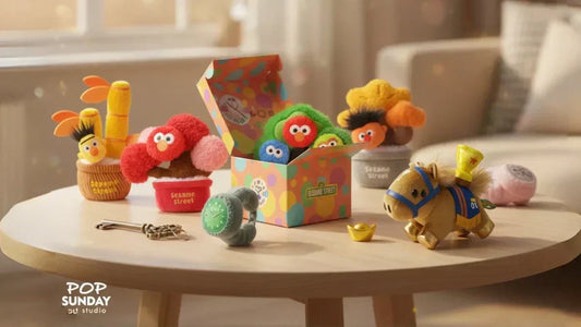 POP Sunday Blind Box Guide: A Rising Art Toy Brand Redefining Designer Plush Toys