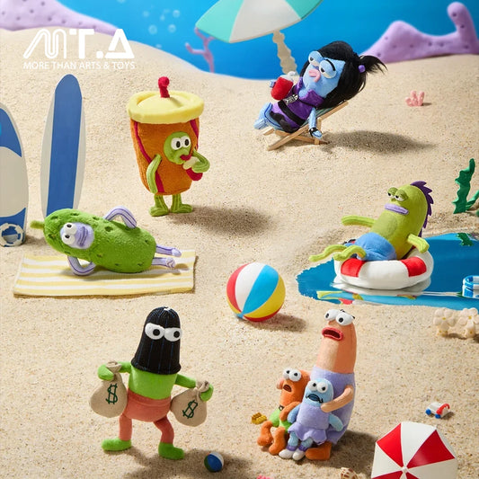 Bikini Bottom Residents – A Day in the Life Series Plush Blind Box