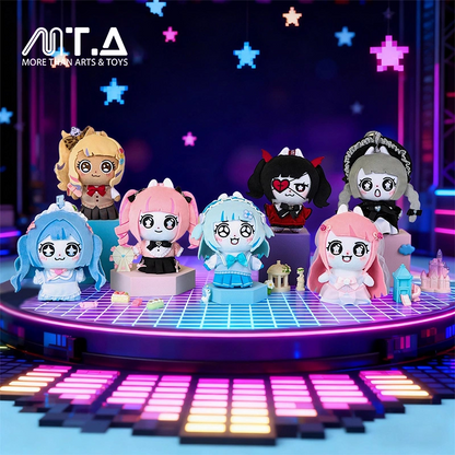 Bowtie Cat – Meow Girl Dress-Up Plush Pendant Blind Box