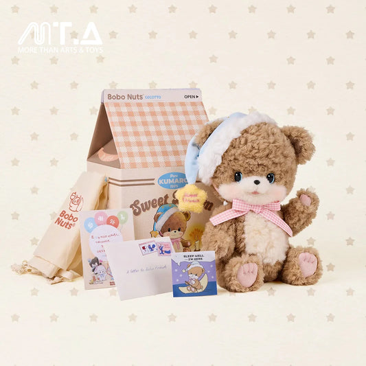 COCOTTO Kumaro the Bear: "Sweet Dream" Chocolate Milk Edition Plush Doll
