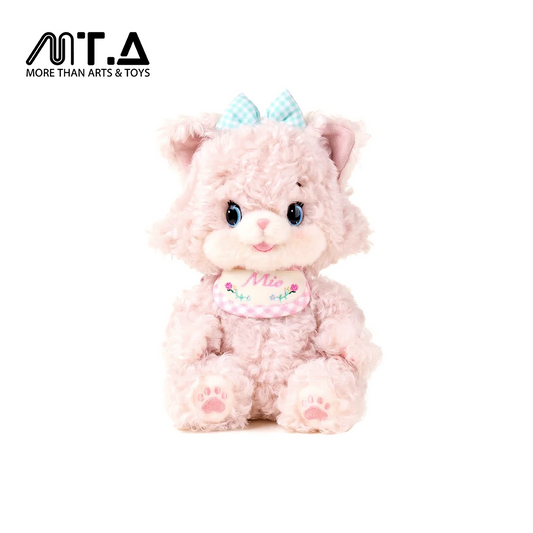 COCOTTO Mio "Strawberry Milk" Tea Time Edition - Pink Kitty Plush Doll
