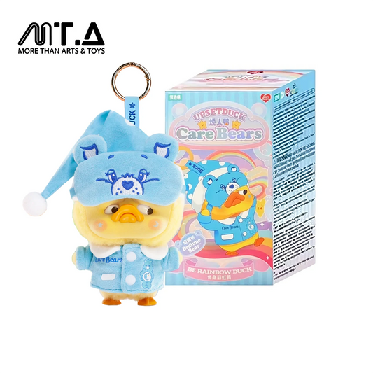 Care Bears x UpsetDuck Be Rainbow Duck Plush Keychain Blindbox