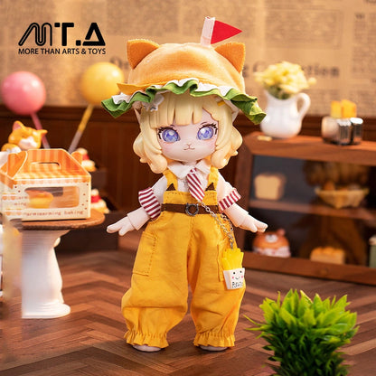 Dessert Series Cheese Meow Burger 1/12 BJD Clothing Set