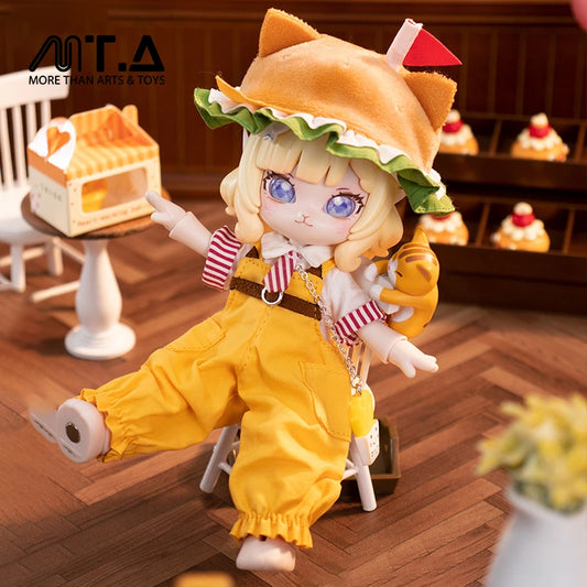 Dessert Series Cheese Meow Burger 1/12 BJD Clothing Set