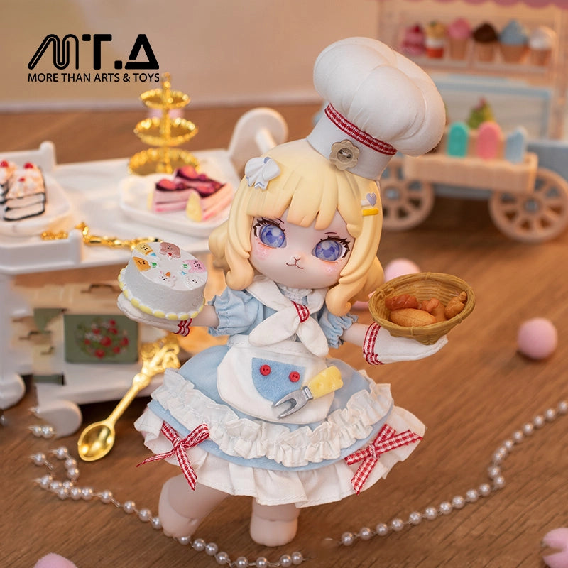 Dessert Series Cheese Sea Salt 1/12 BJD Clothing Set