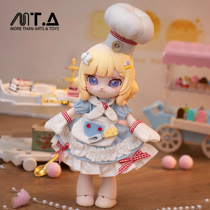 Dessert Series Cheese Sea Salt 1/12 BJD Clothing Set