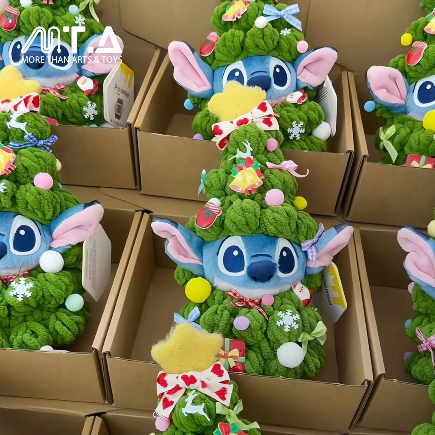 Ditucu Christmas Tree Stitch Plush Pendant Toy