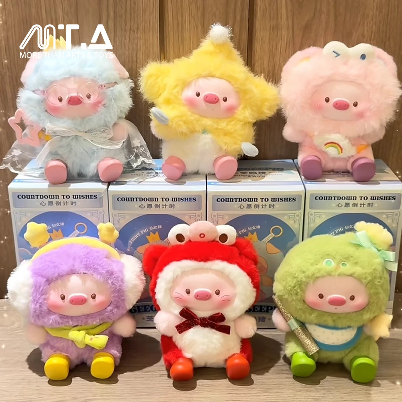 GeeGeePig Countdown To Wishes Series Plush Blind Box