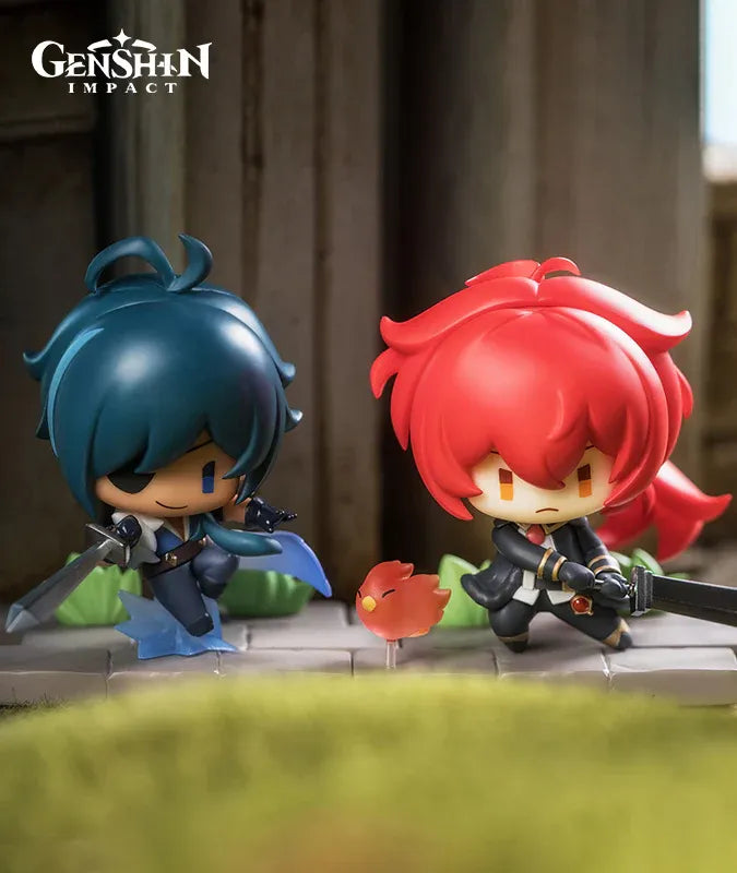 Genshin Impact Mondstadt Character Battlefield Hero Blind Box Figurine