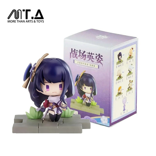 Genshin Impact Inazuma Character Battlefield Hero Blind Box Figure