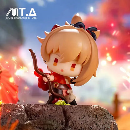 Genshin Impact Inazuma Character Battlefield Hero Blind Box Figure