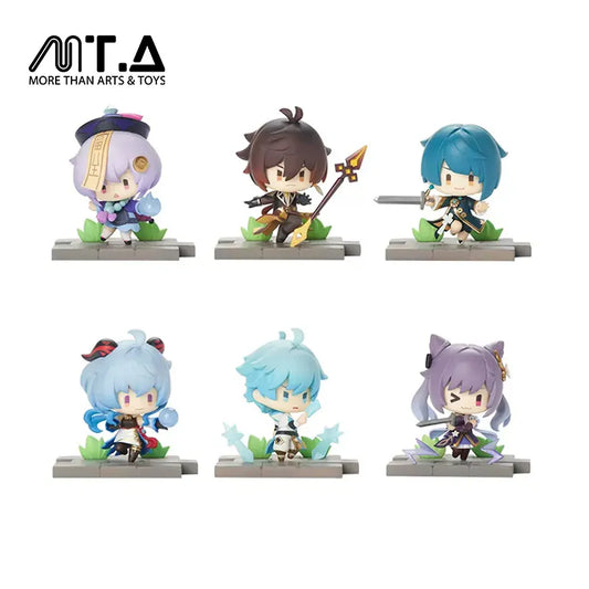 Genshin Impact Liyue Character Battlefield Hero Blind Box Figurine