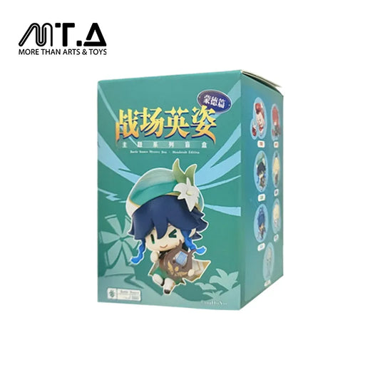 Genshin Impact Mondstadt Character Battlefield Hero Blind Box Figurine