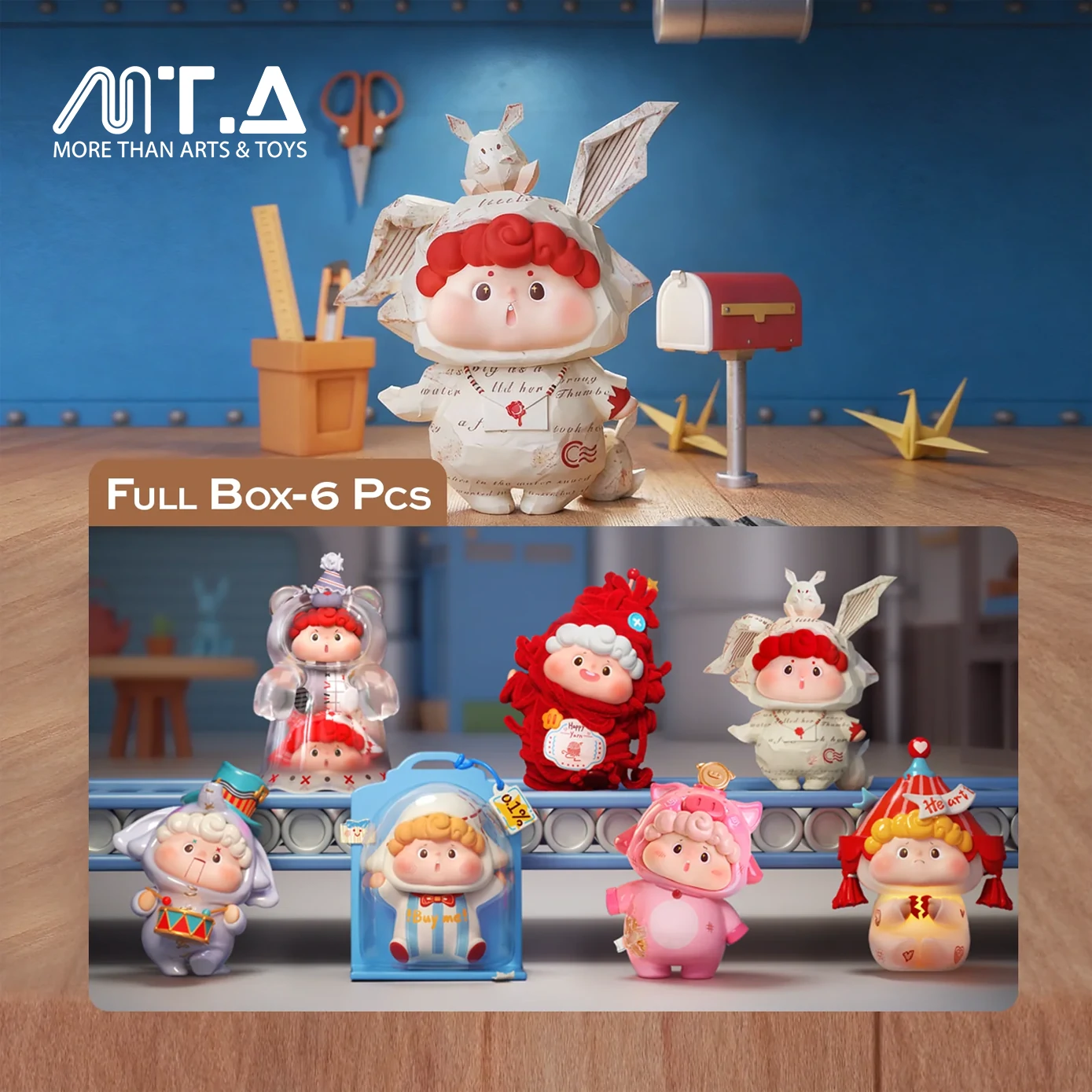 HUDODO-Toyscape Division Series Blind Box Figure