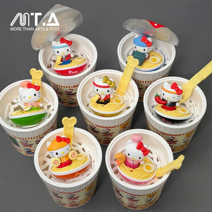 Hello Kitty Style Ramen Hall Series Bubble Bean Blind Box