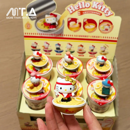 Hello Kitty Style Ramen Hall Series Bubble Bean Blind Box