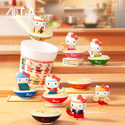 Hello Kitty Style Ramen Hall Series Bubble Bean Blind Box