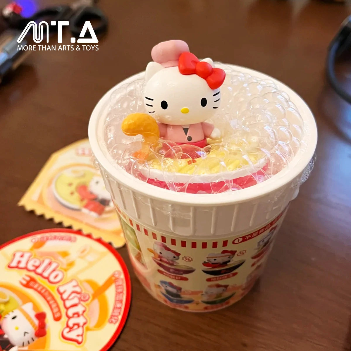 Hello Kitty Style Ramen Hall Series Bubble Bean Blind Box