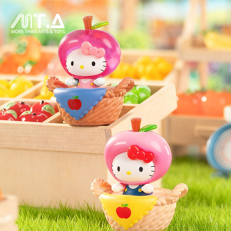 Hello Kitty Fruit Basket Sweetheart Series Wobble Moetch Bean