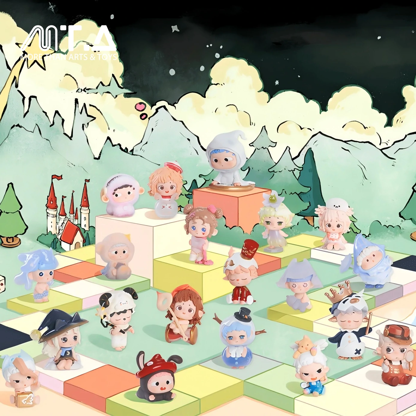 Heyone Mini Timetown Escape Series Blind Box