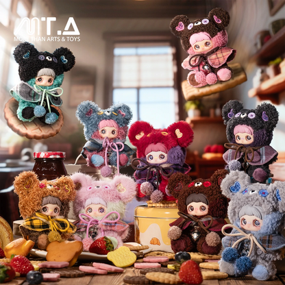 MayMei Tiny Bear Cookie Series Plush Blind Box