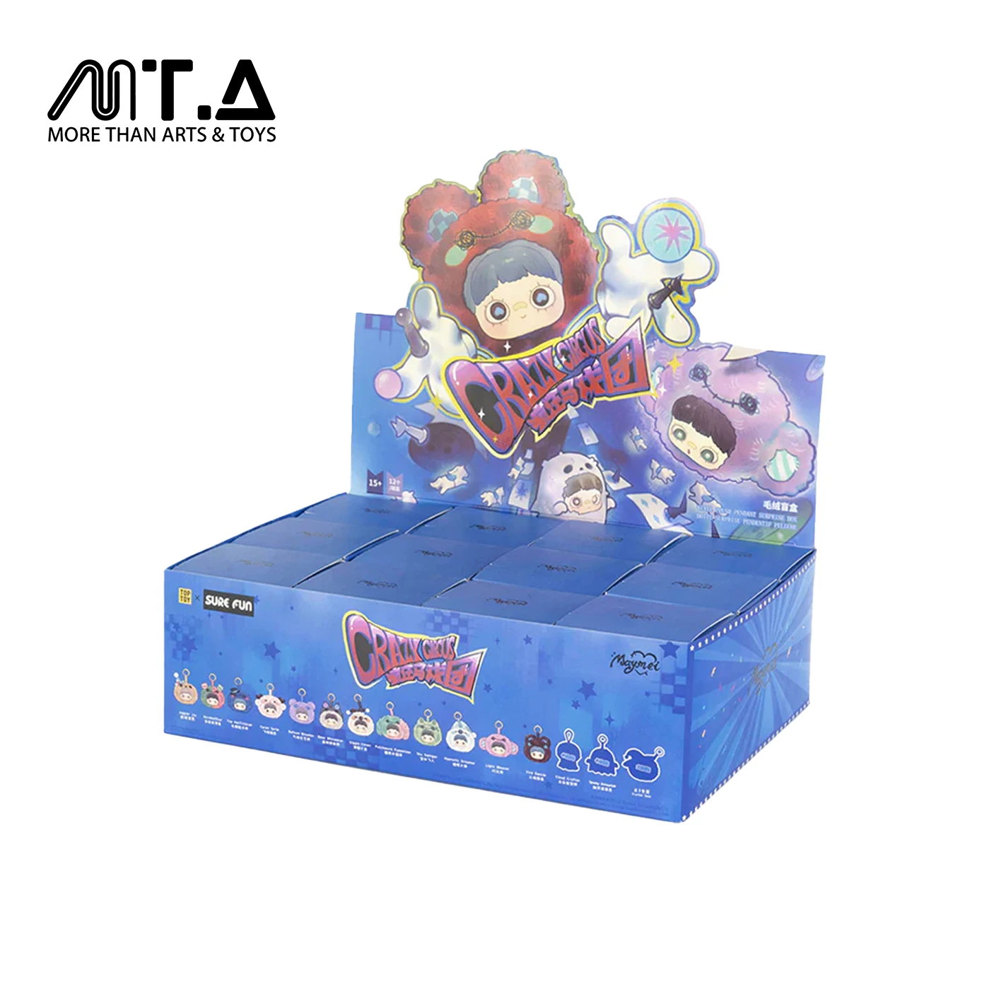 Maymei Crazy Circus Series Plush Blind Box