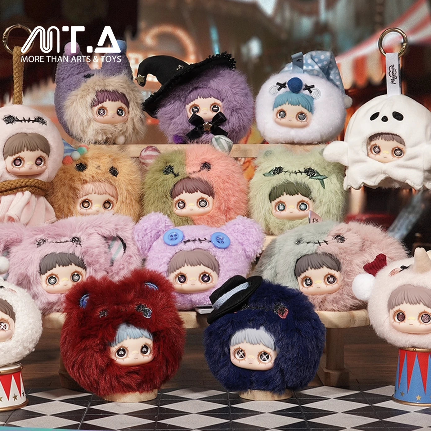 Maymei Crazy Circus Series Plush Blind Box