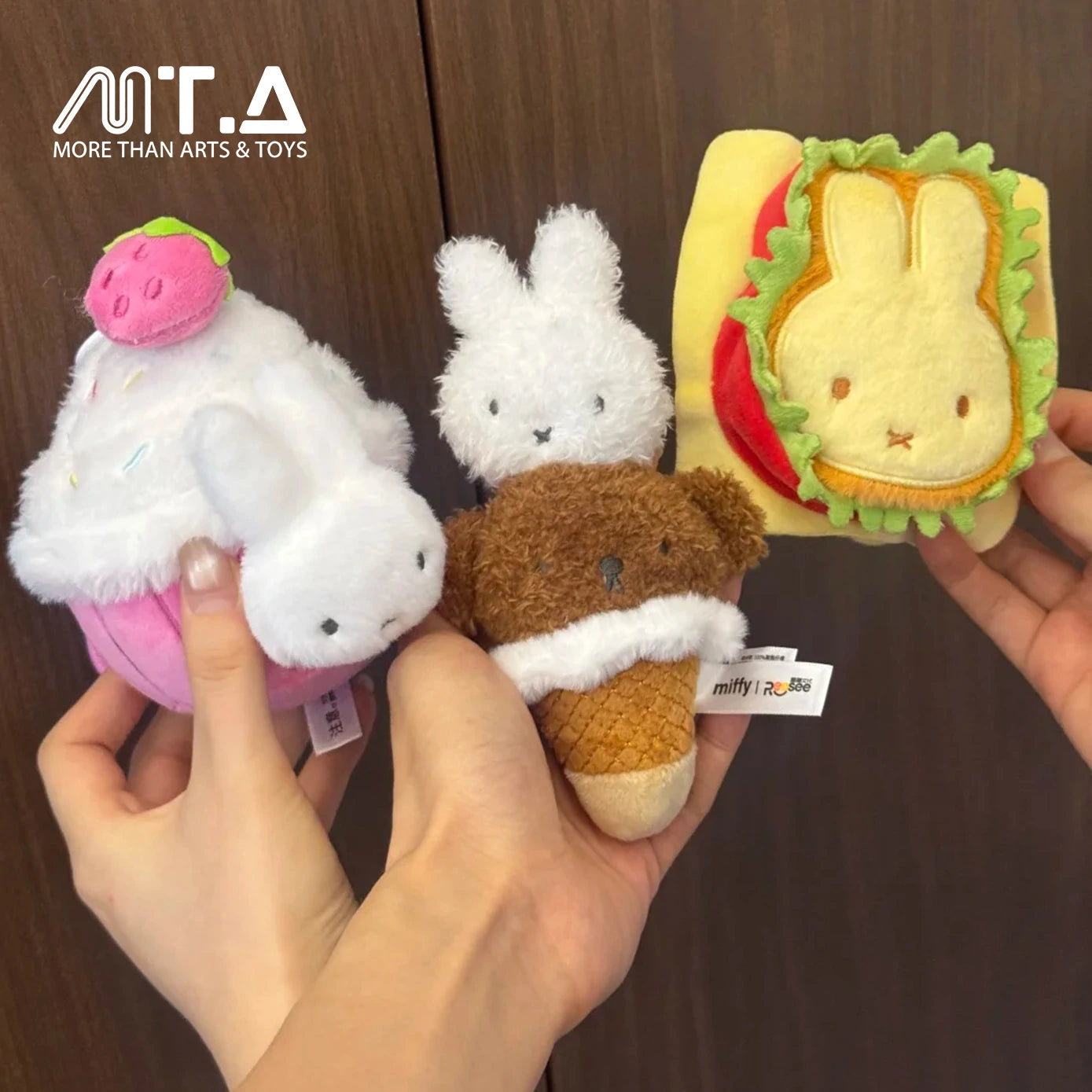 Miffy Food Workshop Series Plush Pendant Blind Box