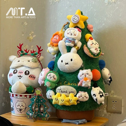 Miffy Winter Series Christmas Tree Cushion & Wreath Plush Decor
