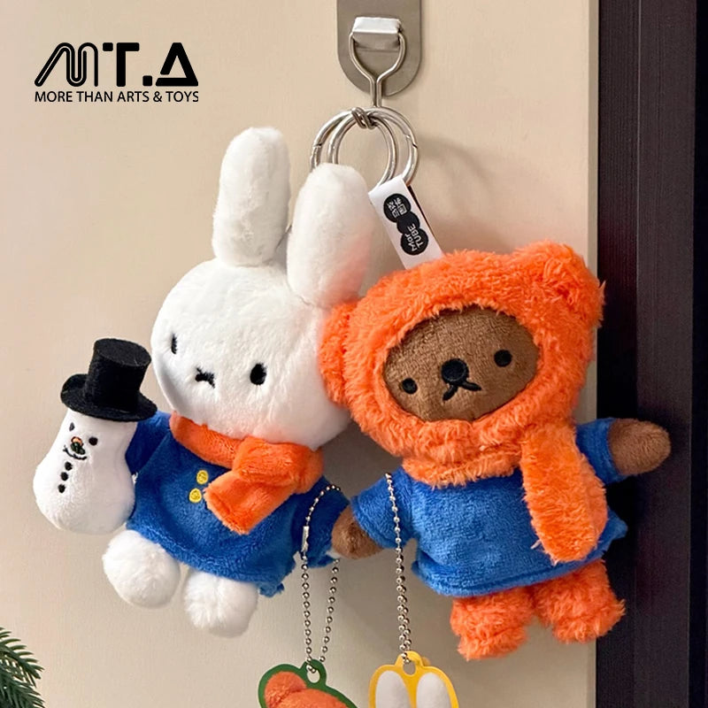 Miffy Winter Series Plush Keychain Blind Box