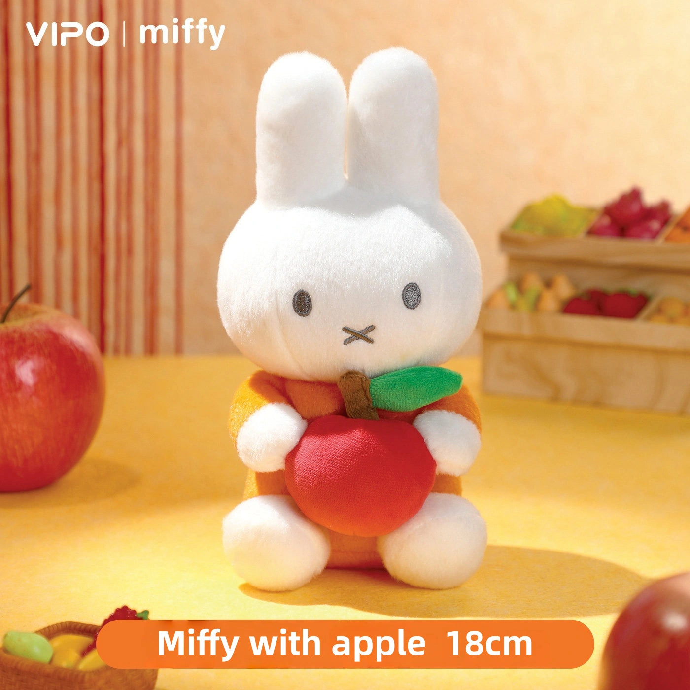Miffy Hug Series Plush Keychain & Plush Doll