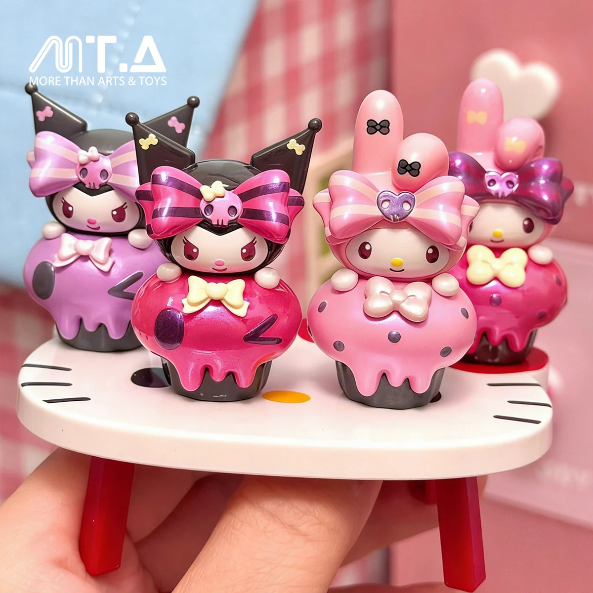 My Melody & Kuromi Sweetheart's Secret Promise Series Moetch Bean My Melody & Kuromi Sweetheart's Secret Promise Series Moetch Bean