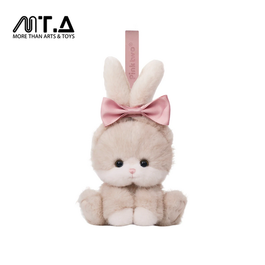 Nini Bunny Plush Pendant – Bow-Tied Top-Knot or Floppy Ears