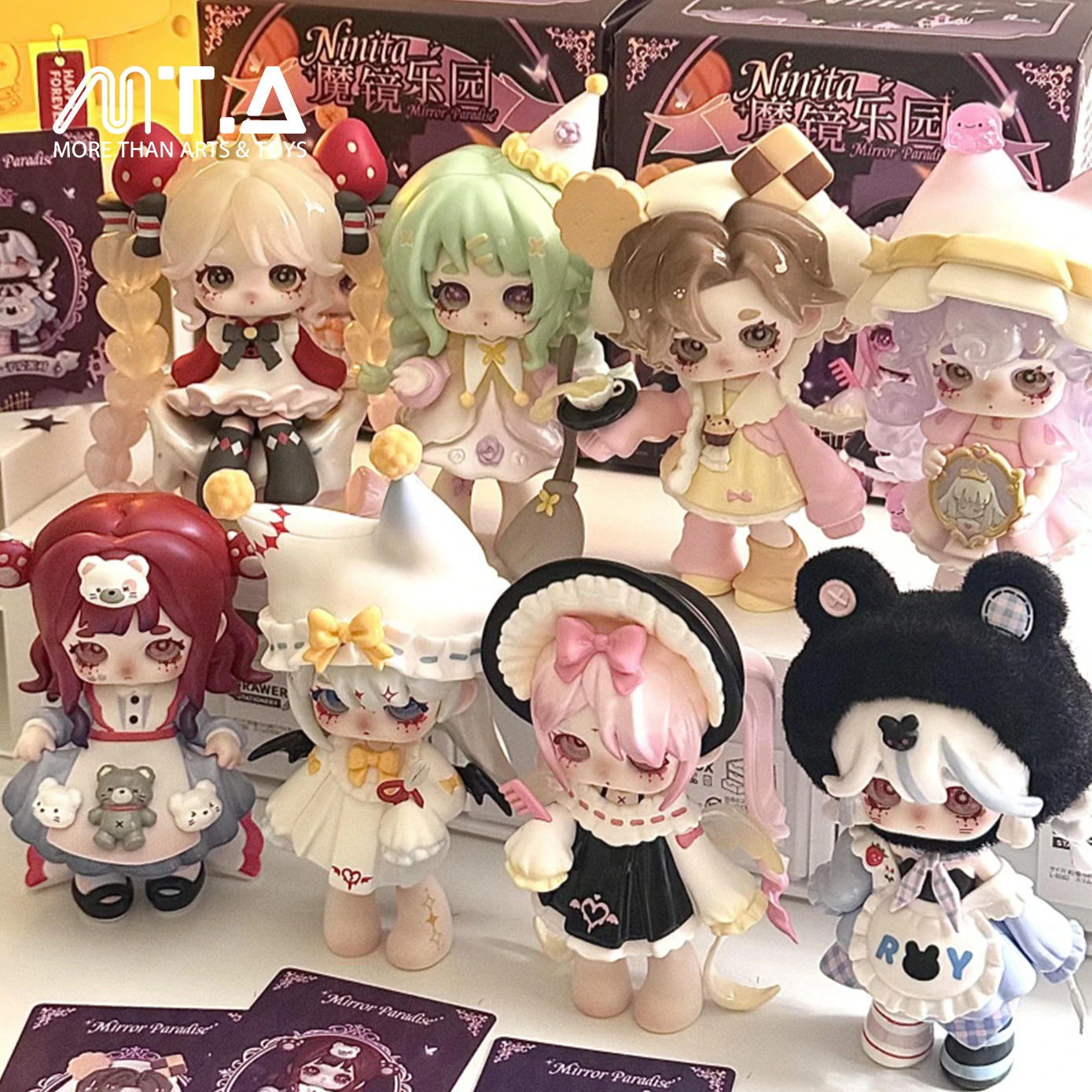 Ninita Mirror Paradise Series Blind Box – morethanartsandtoys Ninita Mirror Paradise Series Blind Box – morethanartsandtoys