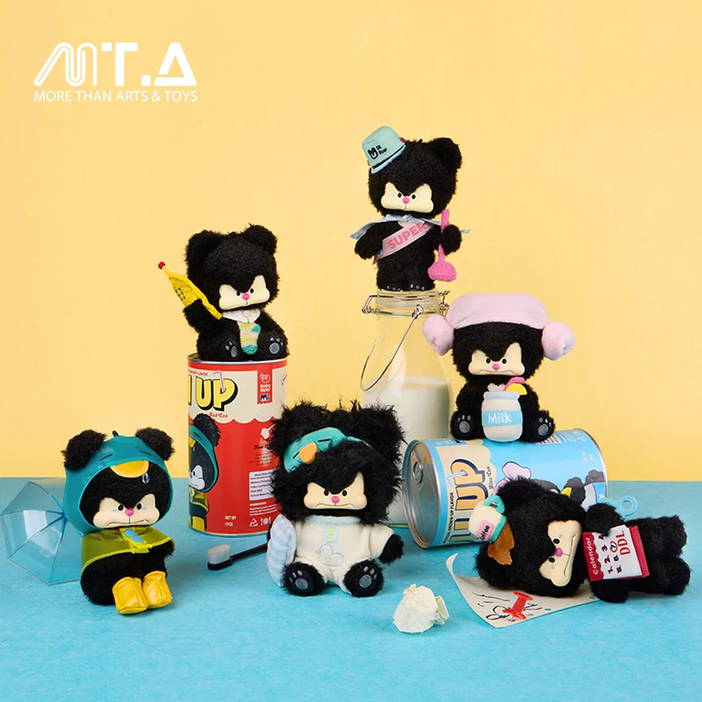 OLI UP Bear Plush Pendant Blind Box