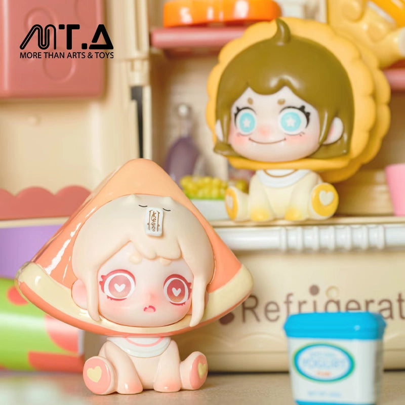 OUO Milk Tea Family Series Mini Beans Blind Box