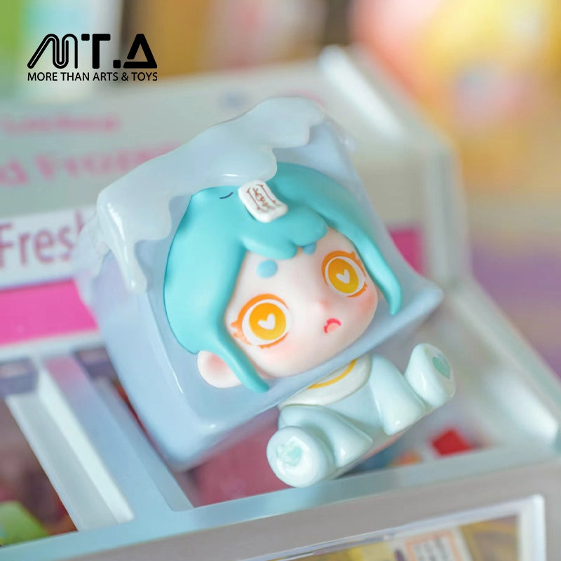 OUO Milk Tea Family Series Mini Beans Blind Box