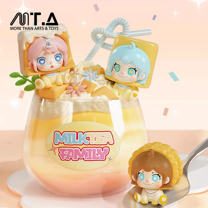 OUO Milk Tea Family Series Mini Beans Blind Box