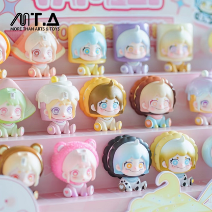 OUO Milk Tea Family Series Mini Beans Blind Box